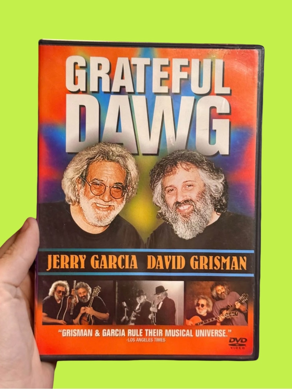 Grateful Dawg DVD – Jerry Garcia & David Grisman – Grateful Dead Documentary